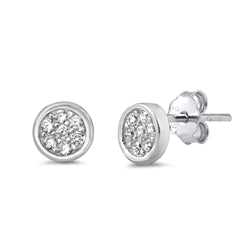 Sterling Silver Stud Earrings (15 different stud variations). Suitable for babies/children
