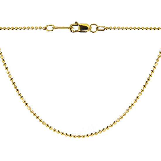 14K Gold Filled Tiny Ball Chain