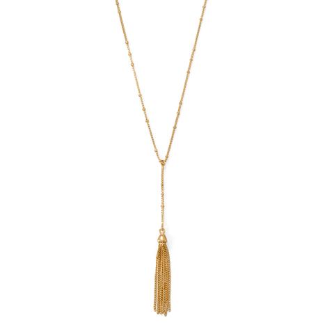 Trina tassel necklace