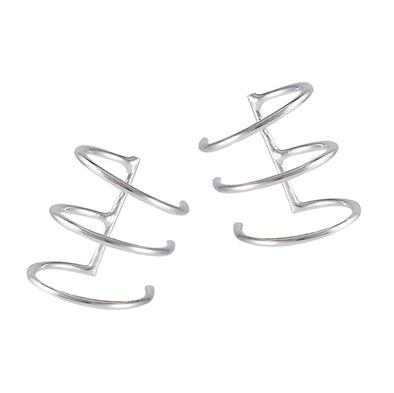 Three Wire Sterling Silver Ear Cuff