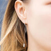 Joan chain drop earrings