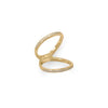 Toni double knuckle ring
