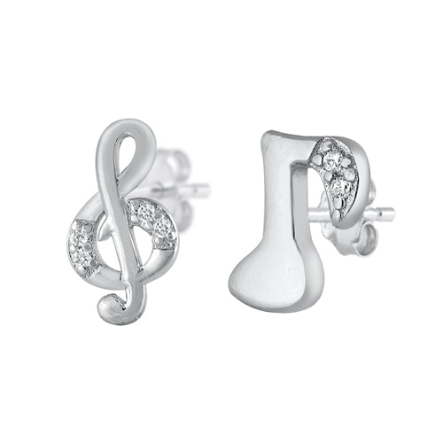 Sterling Silver Stud Earrings (15 different stud variations). Suitable for babies/children