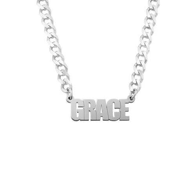 Chunky Customizable Name Necklace