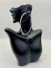 Mommy And Me Sterling Silver 2.5mm Continuous Hoop Set