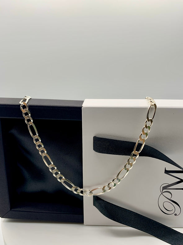 Figaro bracelets and necklaces