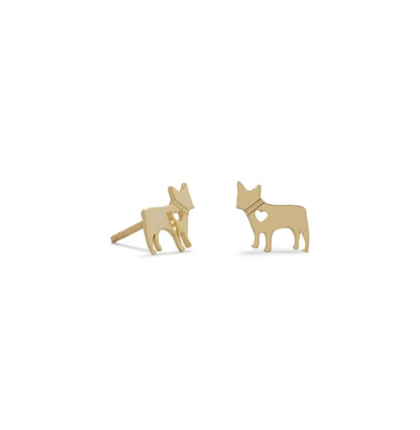 Gold filled and gold plated stud earrings (19 variations, suitable for children)