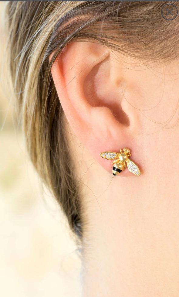 Gold filled and gold plated stud earrings (19 variations, suitable for children)