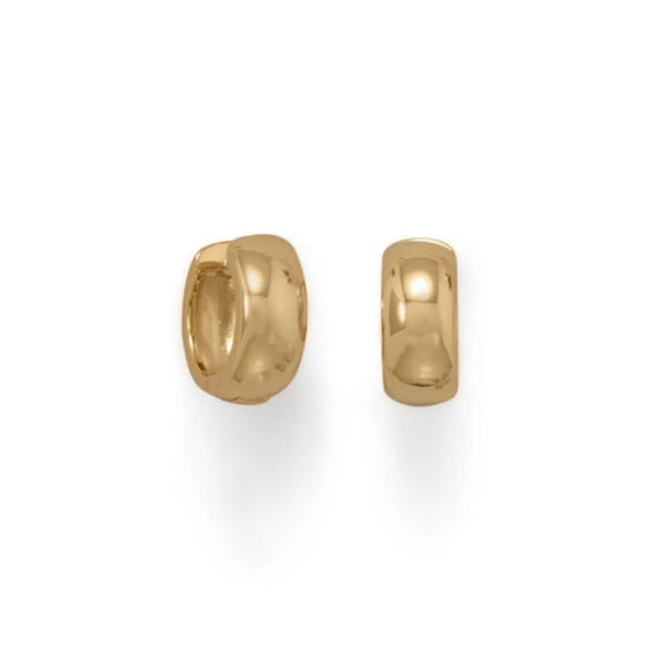 Gold filled and gold plated stud earrings (19 variations, suitable for children)