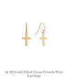 Gold filled and gold plated stud earrings (19 variations, suitable for children)