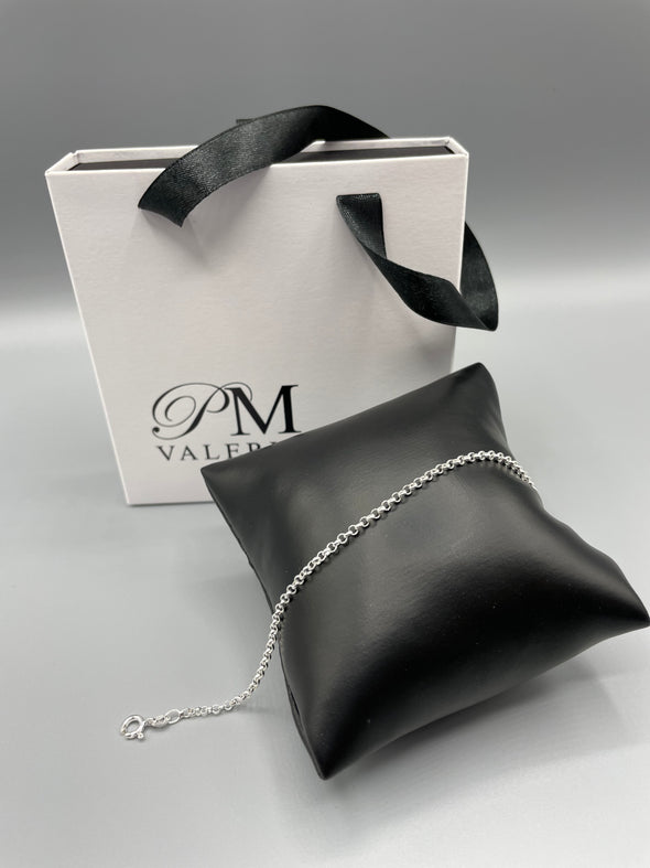 Sterling silver anklets