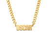 Chunky Customizable Name Necklace