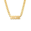 Chunky Customizable Name Necklace
