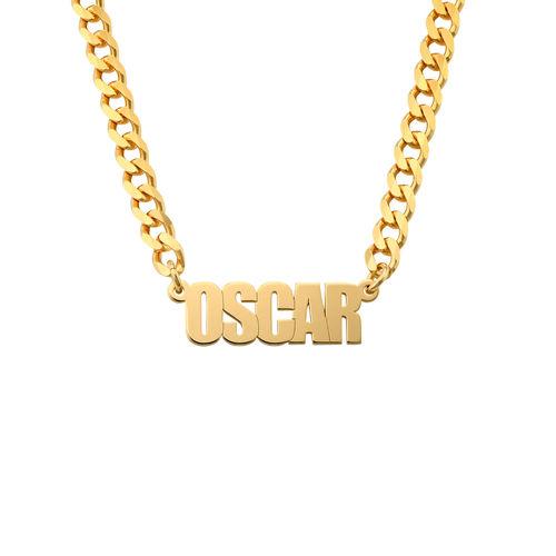 Chunky Customizable Name Necklace