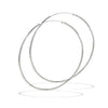 Mommy And Me Sterling Silver 2.5mm Continuous Hoop Set