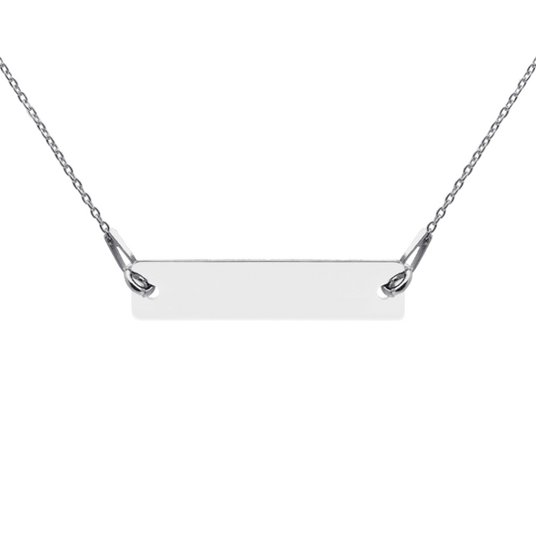 CUSTOMIZABLE Sterling Silver/24K Gold bar bracelet