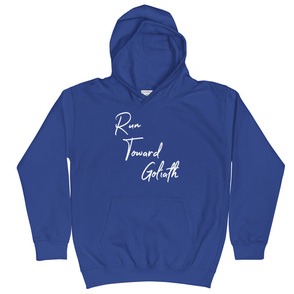 Kid/Youth Unisex Run Toward Goliath Hoodie