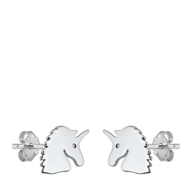 Sterling Silver Stud Earrings (15 different stud variations). Suitable for babies/children