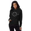 Stand on the Impossible Unisex fleece hoodie in black and Kelly green