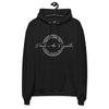 Stand on the Impossible Unisex fleece hoodie in black and Kelly green