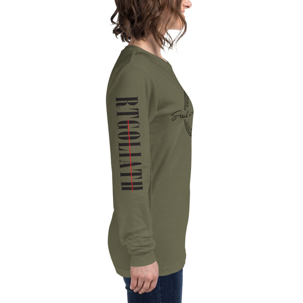 Unisex Long Sleeve Stand on the Impossible Tee